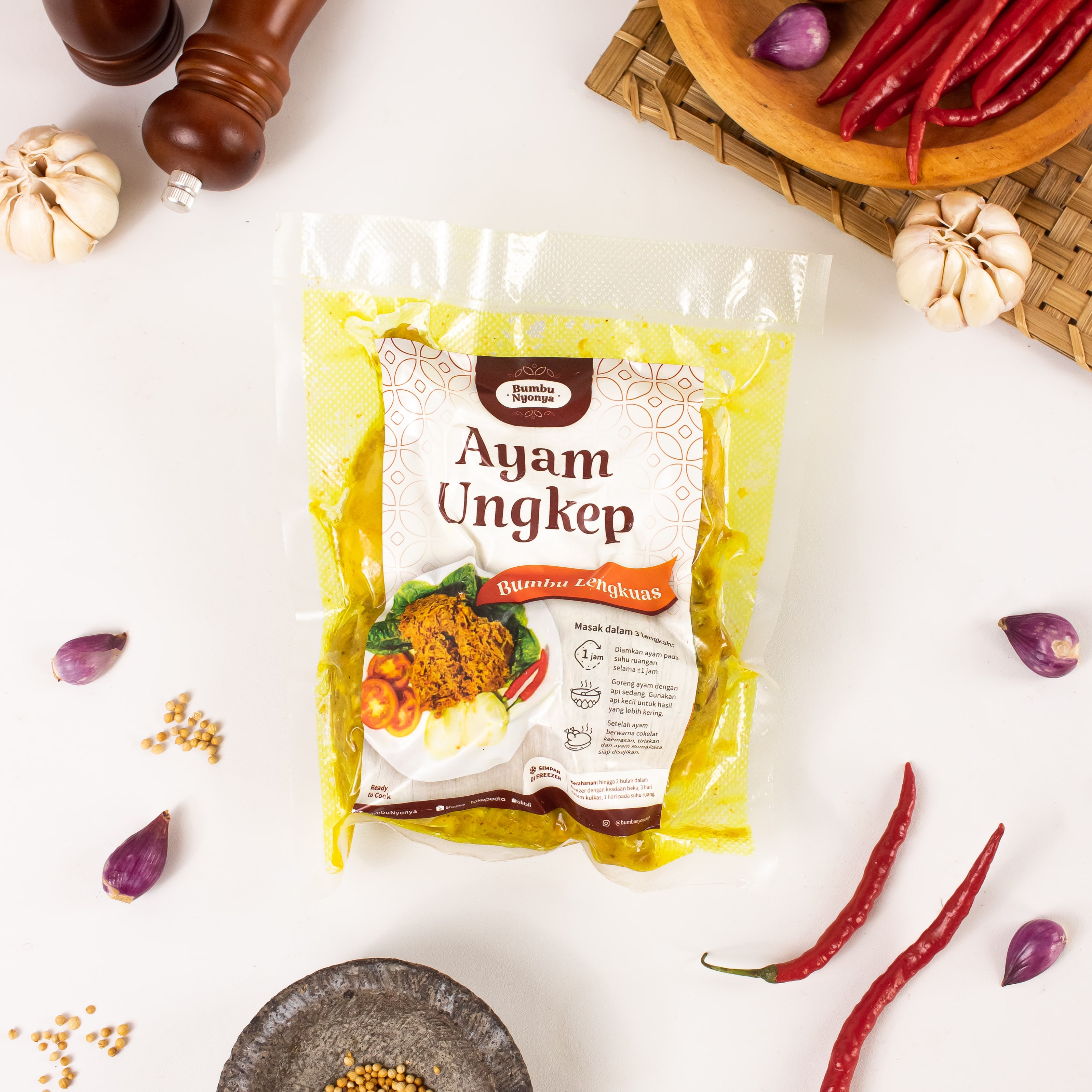Ayam Ungkep Lengkuas